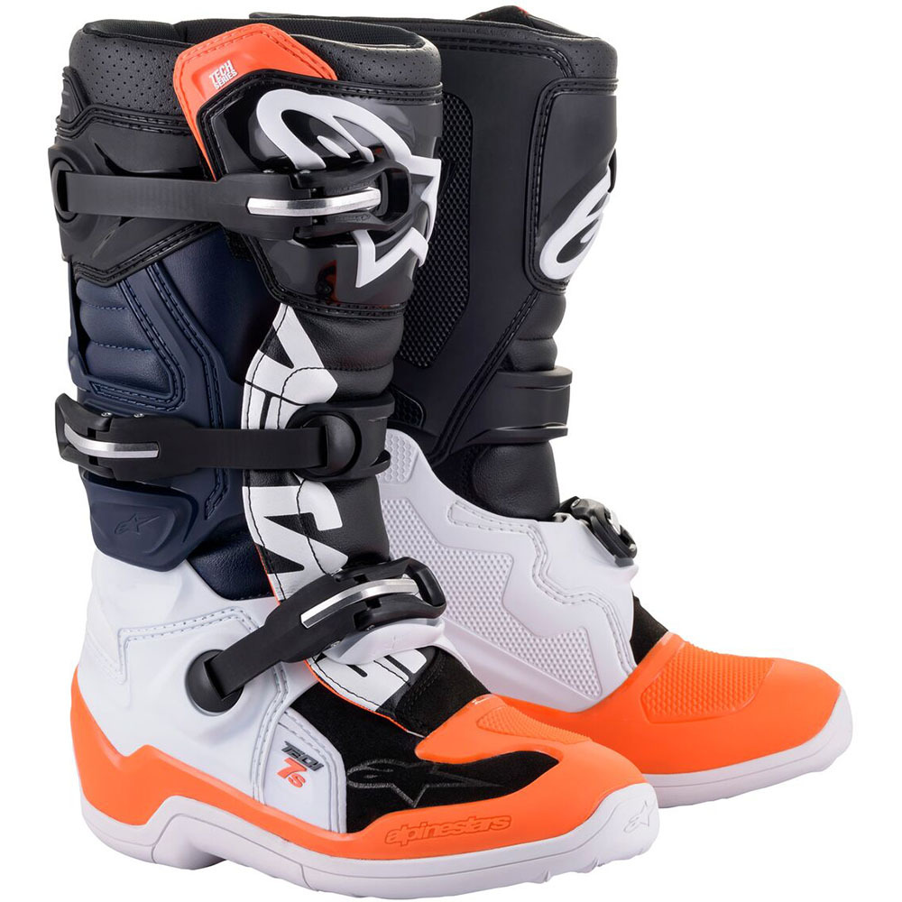 Alpinestars 2023 Tech 7s Black/White 