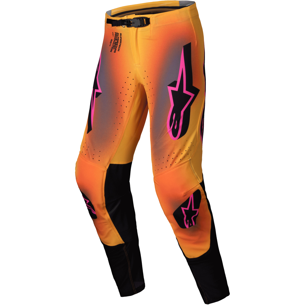 Alpinestars 2025 Supertech Lipan Yellow Pink Gear Set at MXstore