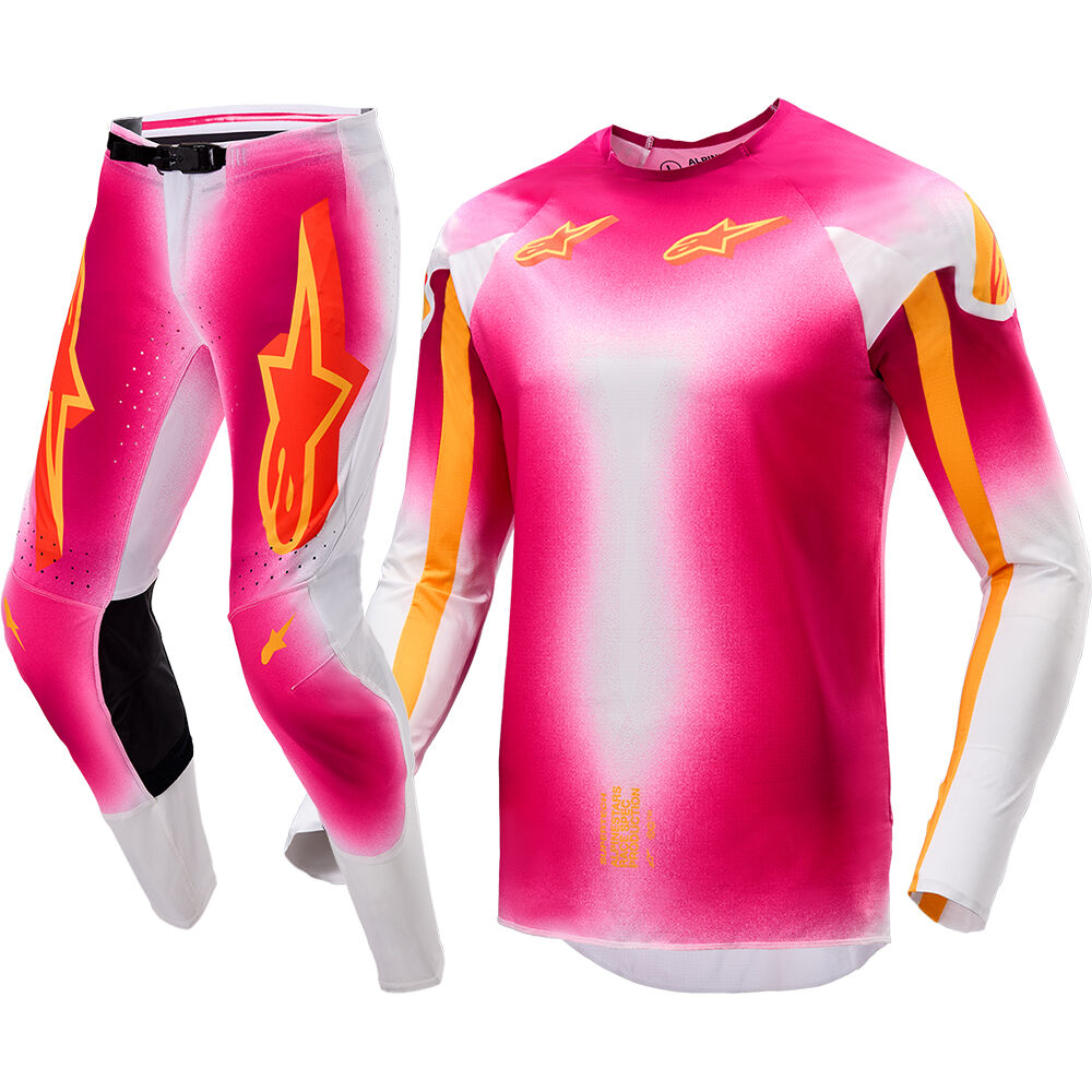 Alpinestars 2025 LE Supertech Mig Fluro Pink/White Gear Set | Buy