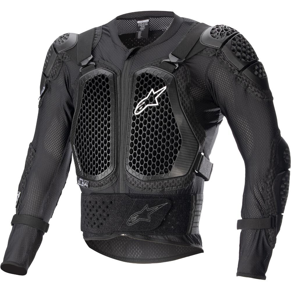 Alpinestars Bionic Action V2 Black Body Armour Jacket at MXstore