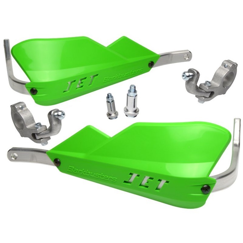 Barkbusters Jet Green Tapered Bars Handguards At Mxstore 