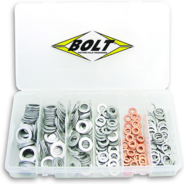 Bolt MC Hardware Oil Change O-Ring & Drain Plug Washer Kit – Fits KX250F (OILCHG-KXF2)