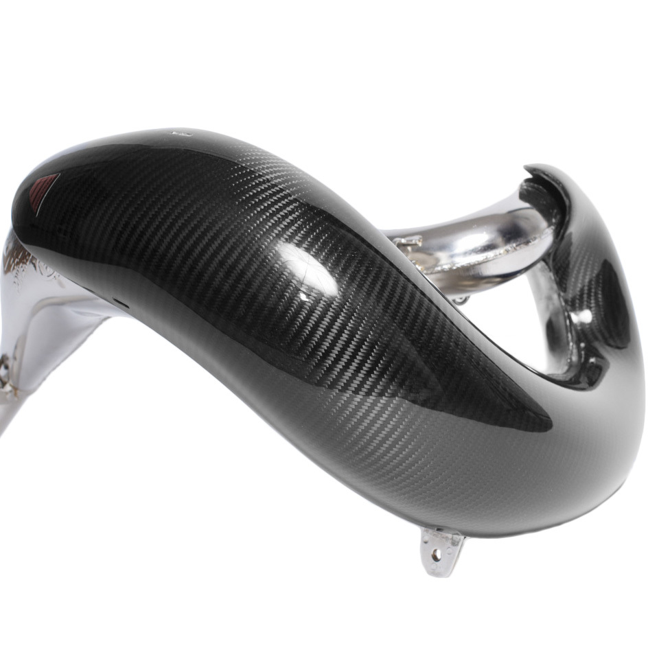 ProPower KTM/Husky 250/300 1718 Black Carbon Pipe Guard at MXstore