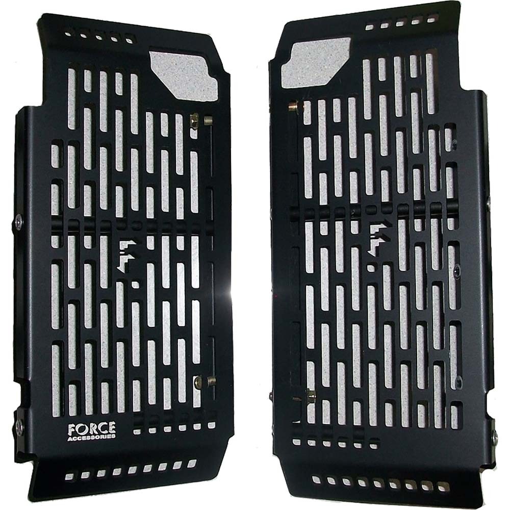 Force Accessories Yamaha YZ250-450F 18-23 WR450F 19-23 Black Radiator  Guards at MXstore