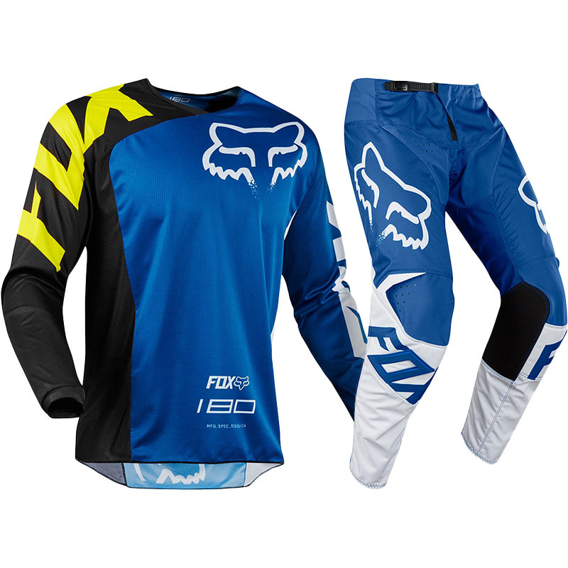 Download NEW Fox Racing 2018 Youth Mx 180 Race Blue Jersey Pants ...