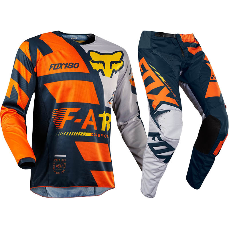 NEW Fox 2018 Youth Mx 180 Sayak Orange Jersey Pants Kids Motocross Gear ...