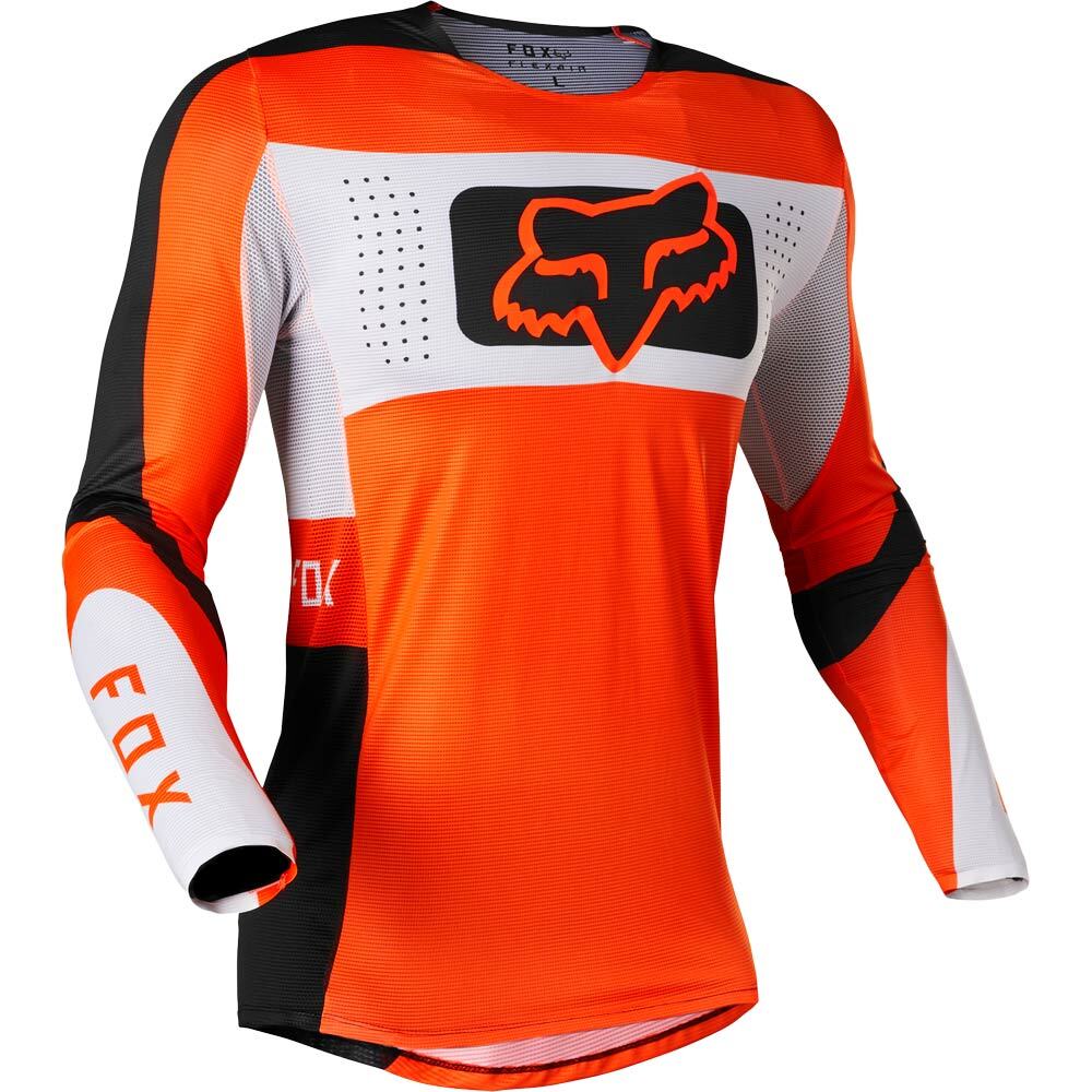 Fox Racing Flexair Hifeye Mens Off-Road Jerseys Orange/Medium 