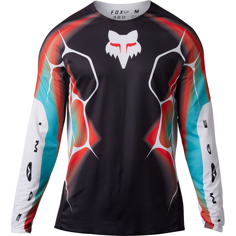 Fox 2023 360 Syz Black White Jersey at MXstore