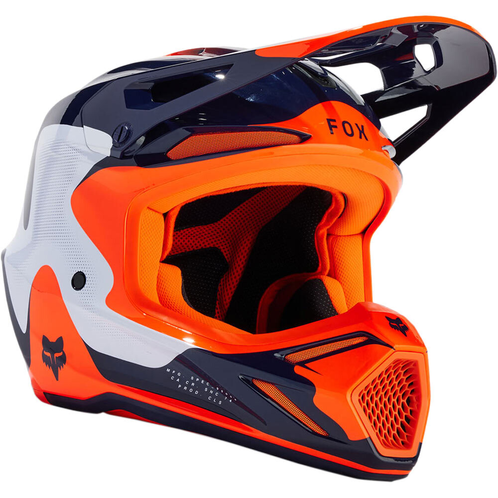 Fox store helmet orange