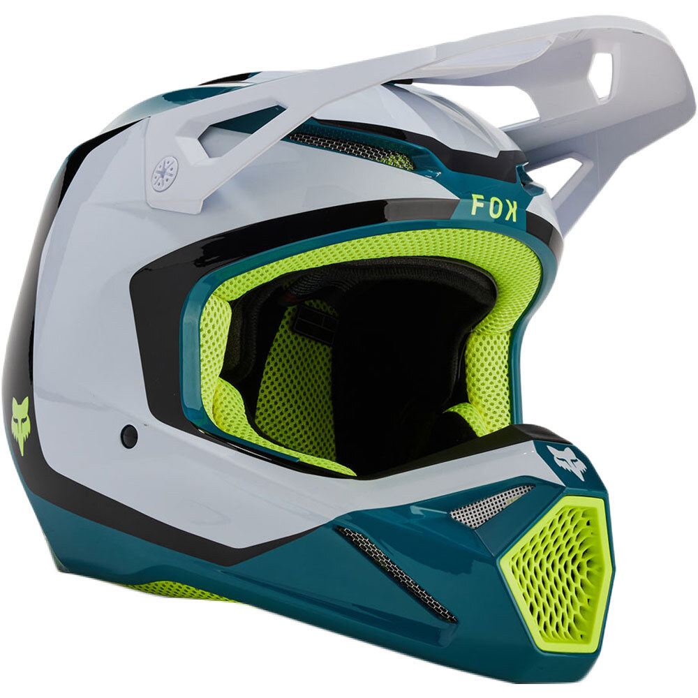 Fox 2024 V1 Nitro Maui Blue Helmet at MXstore
