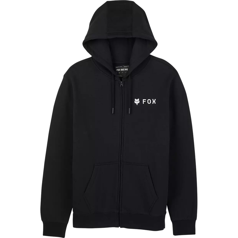 Fox Absolute Black Zip Hoodie at MXstore