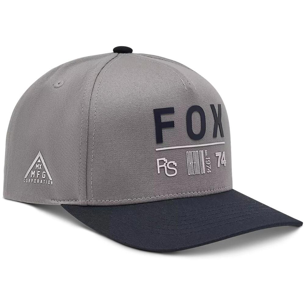 Fox Race Spec Steel Grey Snapback at MXstore