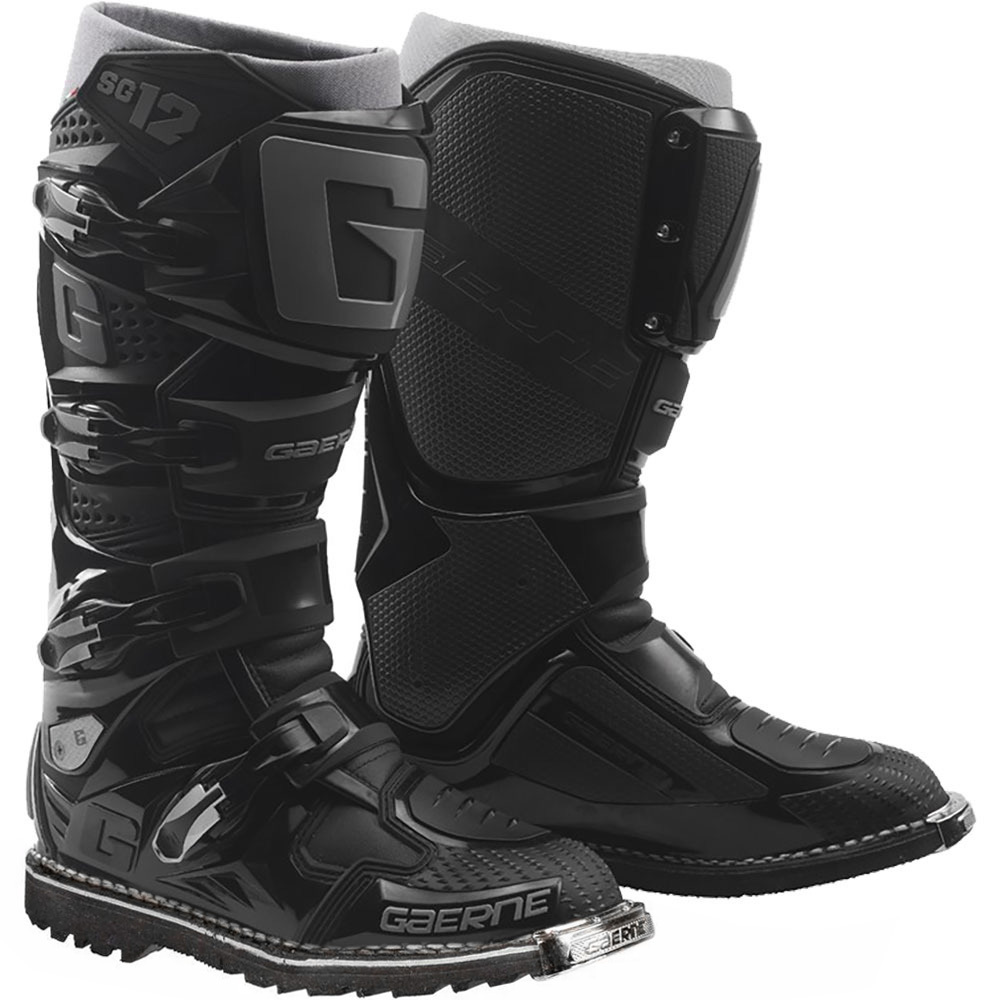 Gaerne SG-12 Black Enduro Boots - Main Image