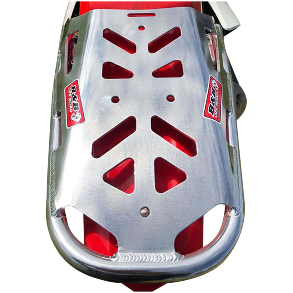 B&B Offroad Honda CRF250F 19-25 Polished Carry Rack at MXstore