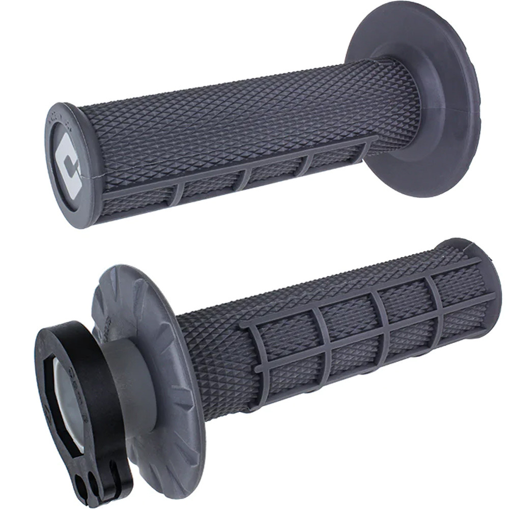 ODI Mx V2 Graphite 2T/4T Lock On Motocross Dirt Bike Grips eBay