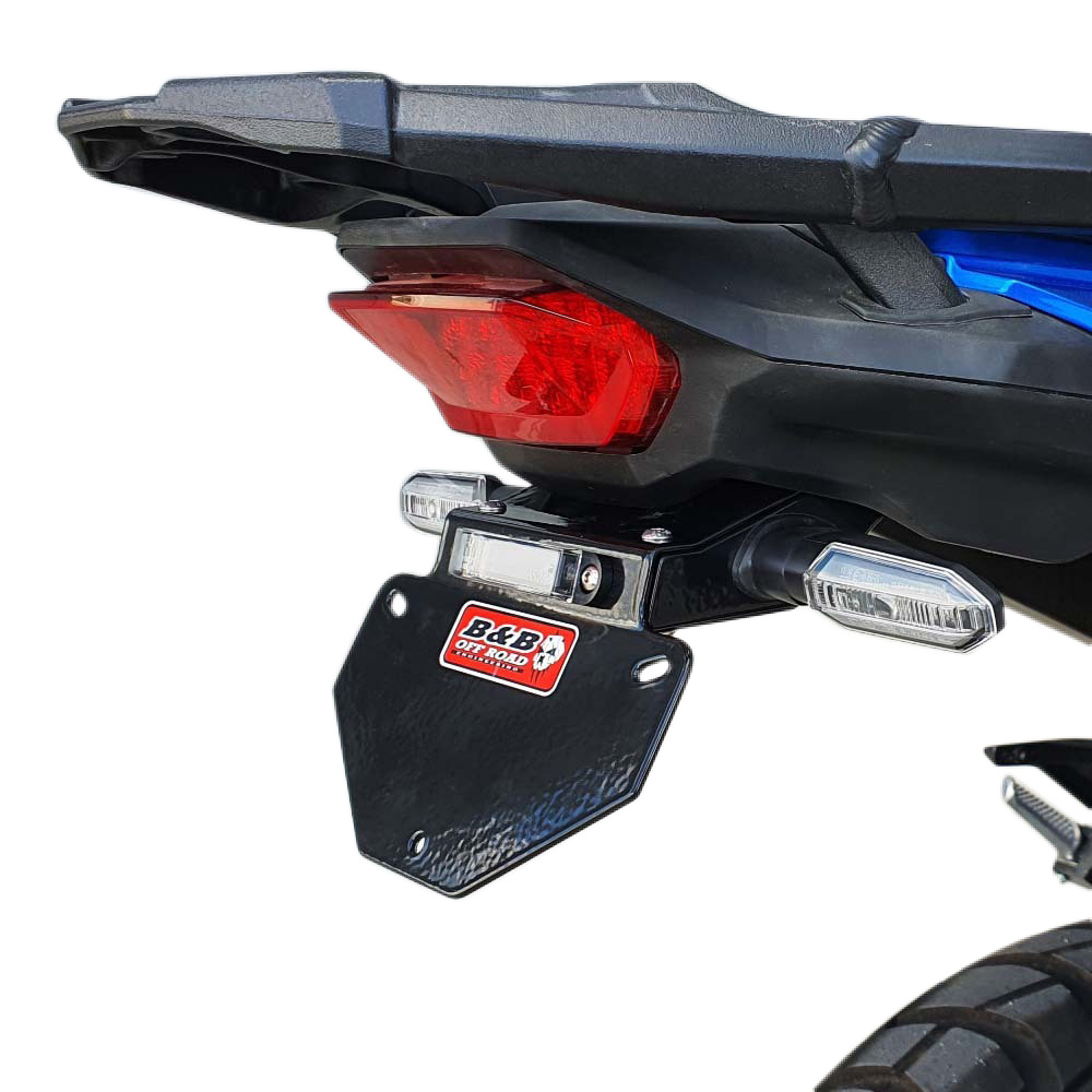 B B Offroad Honda CRF1100 Africa Twin 22 23 Black Number Plate