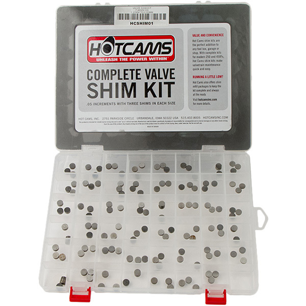 thumbnail image 2 of RHINO 94-Piece 7.48mm Valve Shim Kit For Honda CRF250R 2004-2017 2 of 6