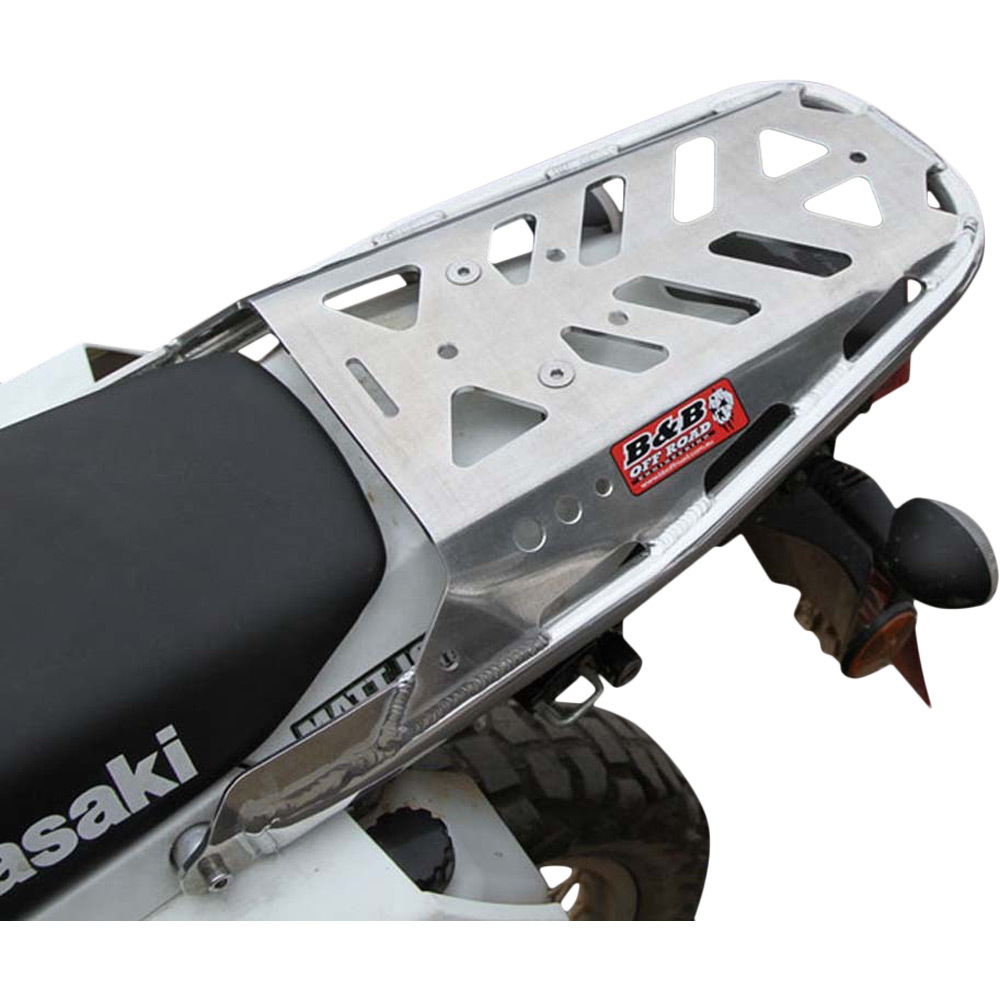 B&B Offroad Kawasaki KLX250 00-22 Polished Carry Rack at MXstore