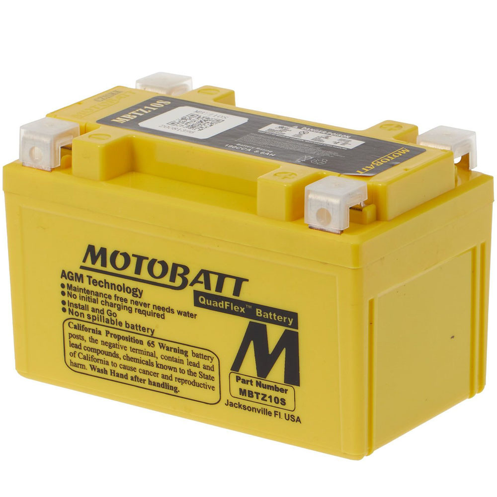 MBTX4U MOTOBATT Quadflex AGM Moto Battery 12V 4Ah MBTX4U MOTOBATT Quadflex AGM Moto Battery 12V 4Ah