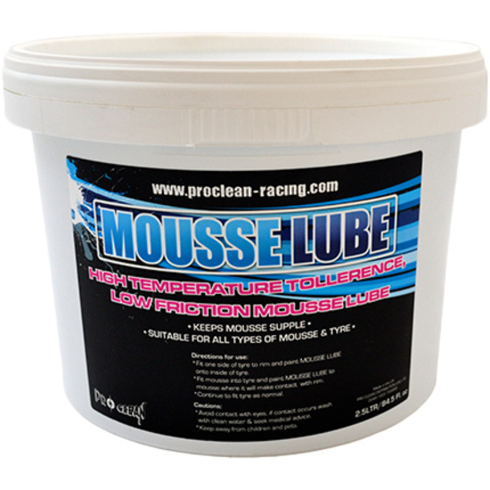 Proclean Racing NEW Offroad MX Tyre Mousse Tube Lube 2.5L Tub eBay