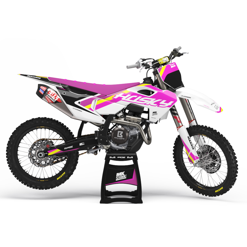 Ninetwo Decals Husqvarna FC/TC 125-450 23-24 Pink w/ White Graphics Kit at  MXstore
