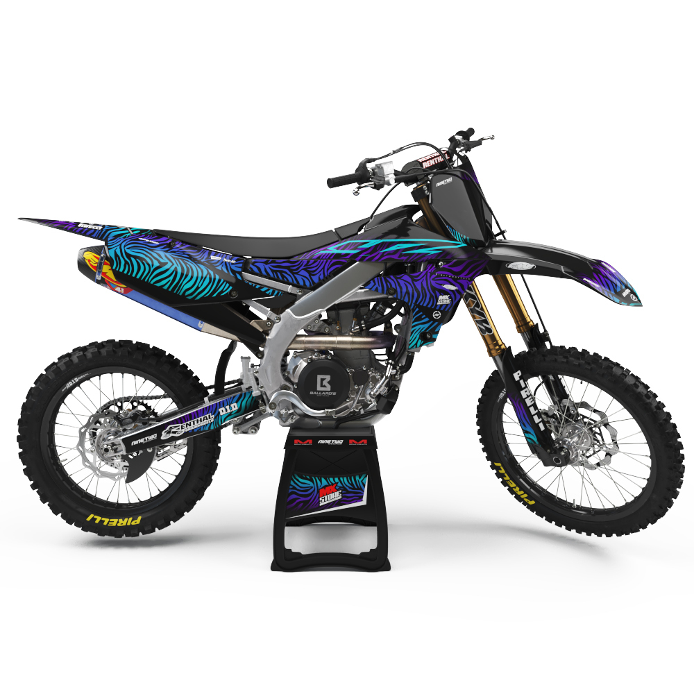 Ninetwo Decals Yamaha YZ250F 19-23 YZ450F 18-22 Black Zebra