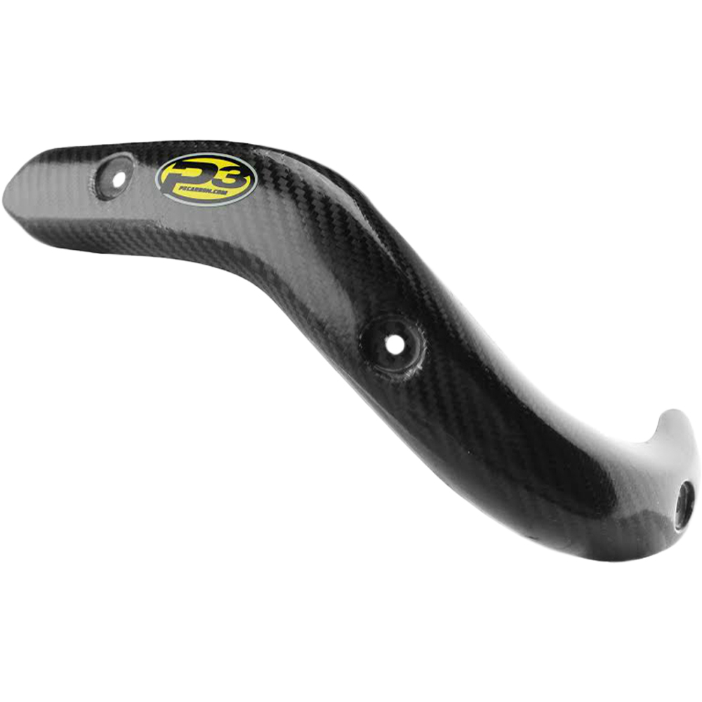 P3 Carbon KTM 350EXCF Husqvarna FE350 17-19 Header Pipe Heat Shield at  MXstore