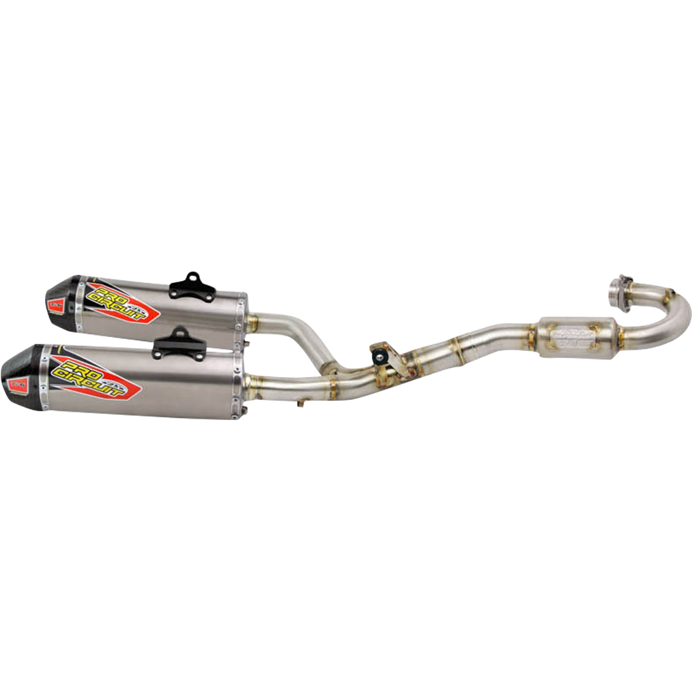 Pro Circuit Honda CRF450R 15-16 T6 Titanium Dual Exhaust System at