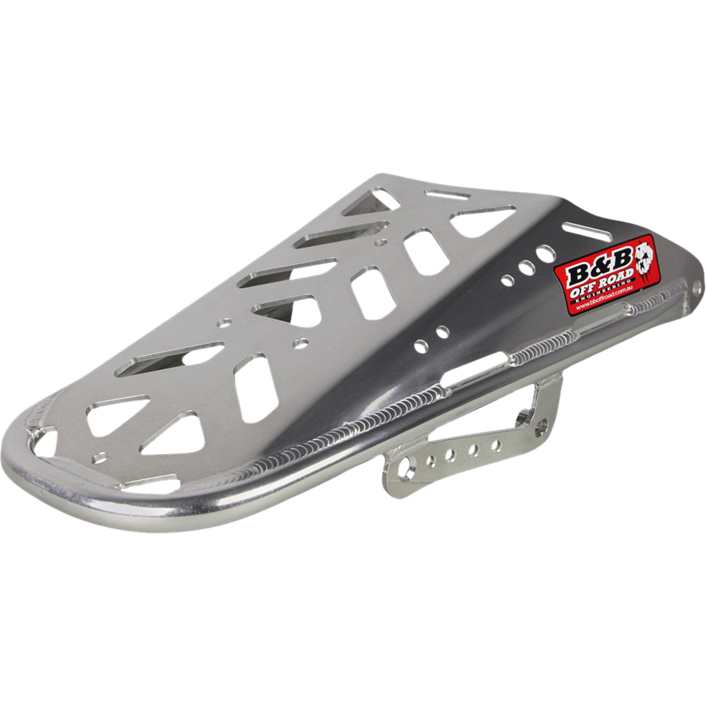 B&B Offroad Suzuki DR650 96-21 Polished Carry Rack at MXstore