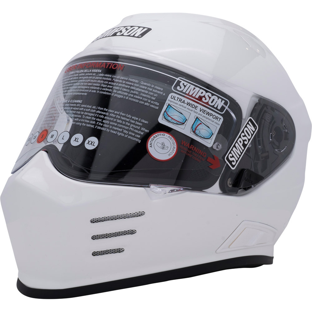 bandit motorcycle helmet australia Mod Simpson Xcursion Bandit Gloss Black