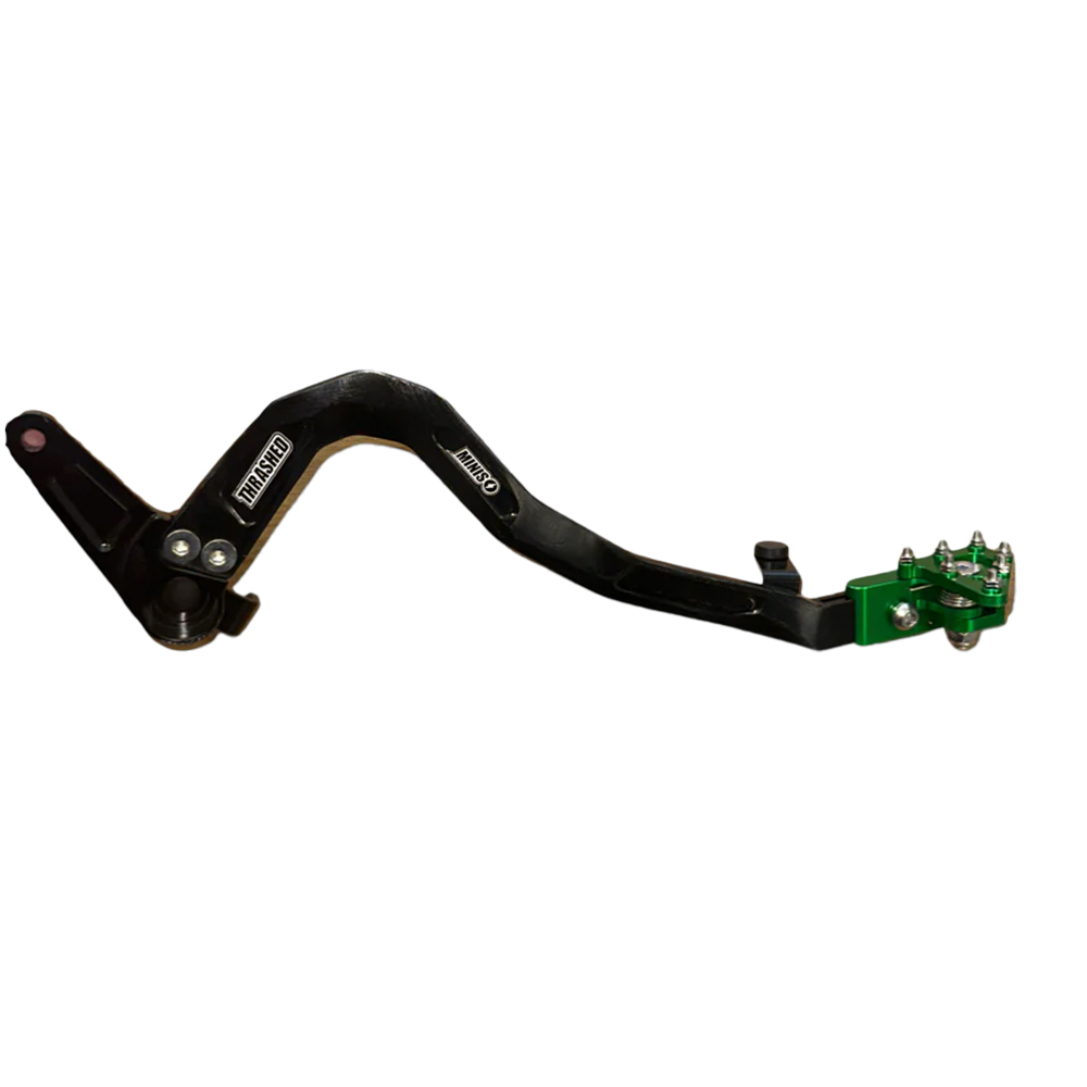 Thrashed Minis Kawasaki KLX110 OTT Extended Rear Brake Pedal at
