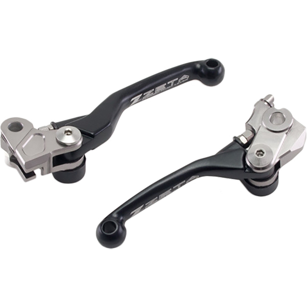 Zeta Yamaha YZ/YZF Black FP Pivot Lever Set | Buy Online | MXstore