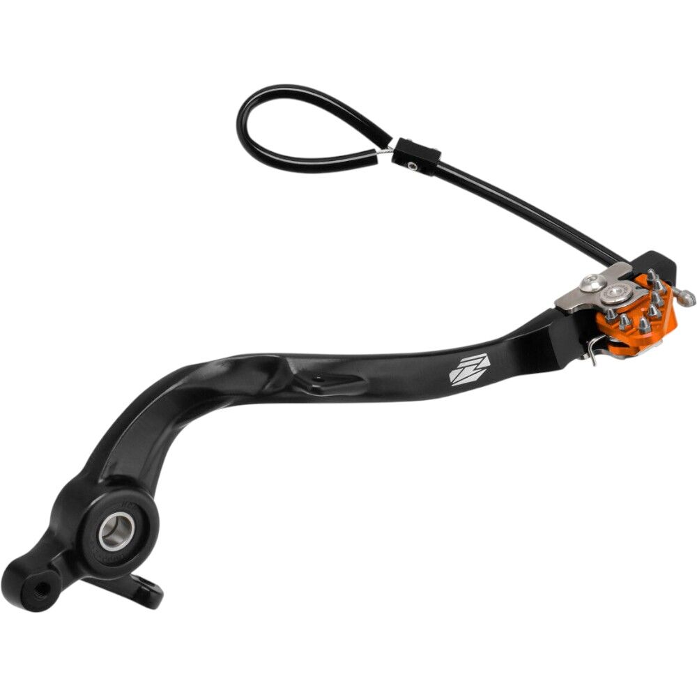 Zeta KTM SX/SXF 23-26 EXC/EXCF 24-26 Orange Trigger Brake Pedal at