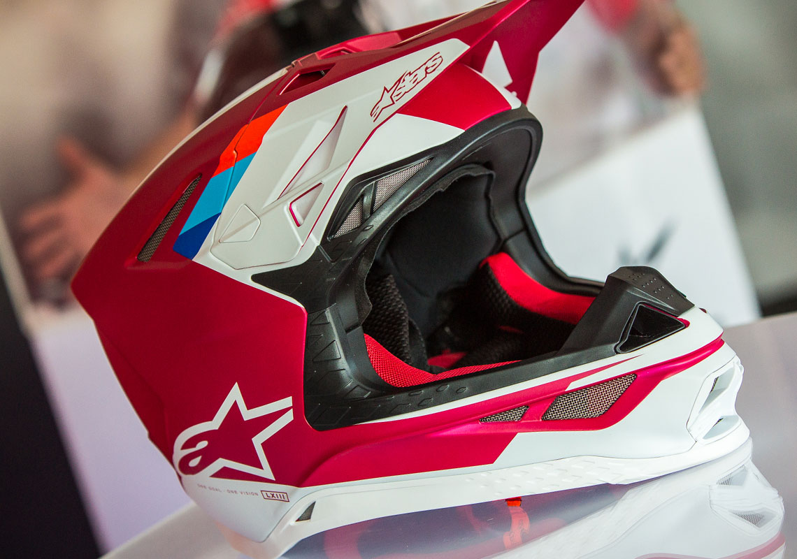 Alpinestars S-M10 Red Helmet