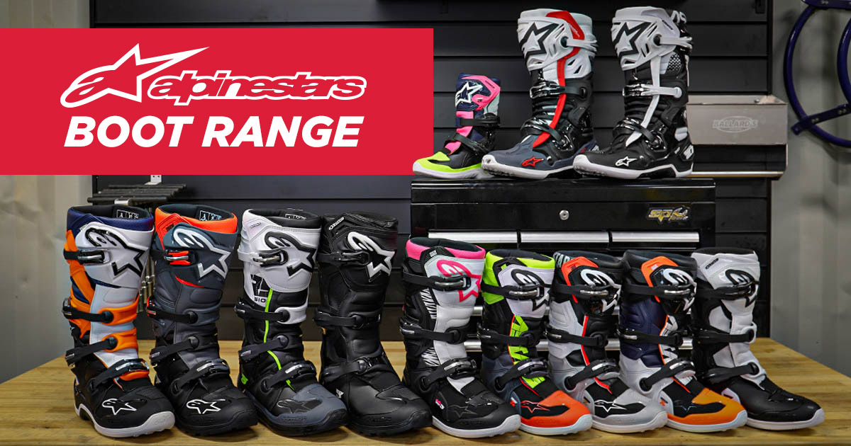 Alpinestars Motocross Boots Range Review