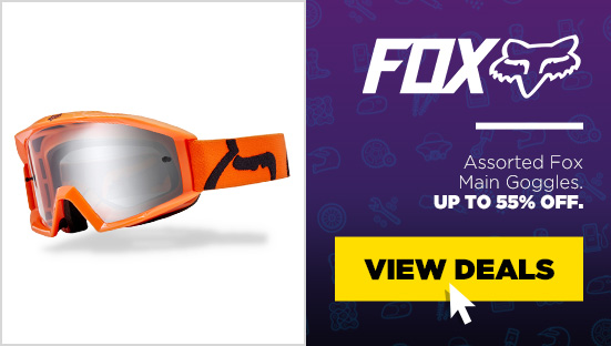 MXstore Deal Frenzy Fox Main Goggles