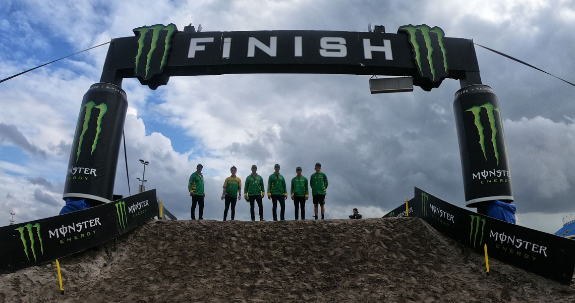 Team Australia MXoN Track Walk