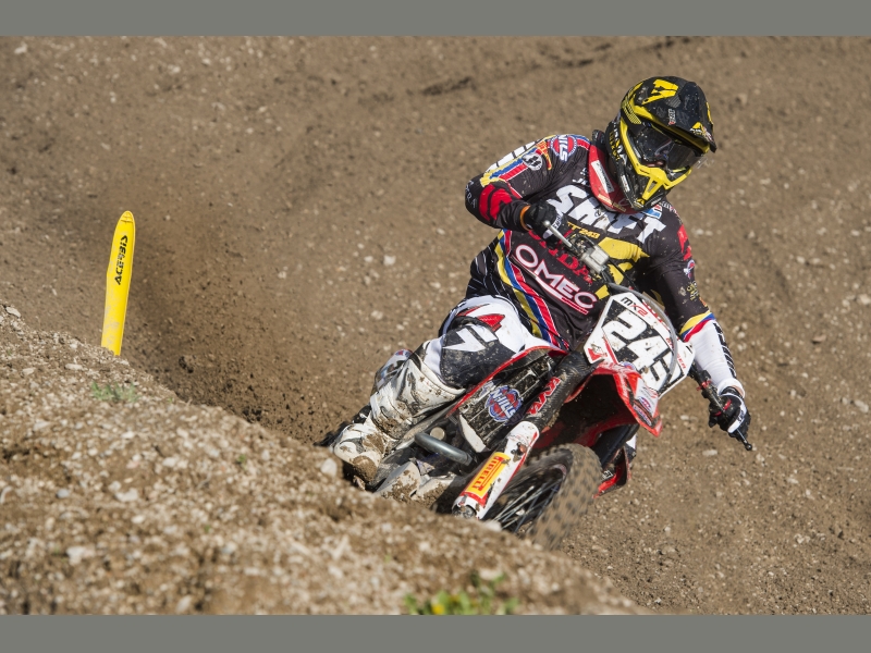 Gajser on the gas in Italy!
