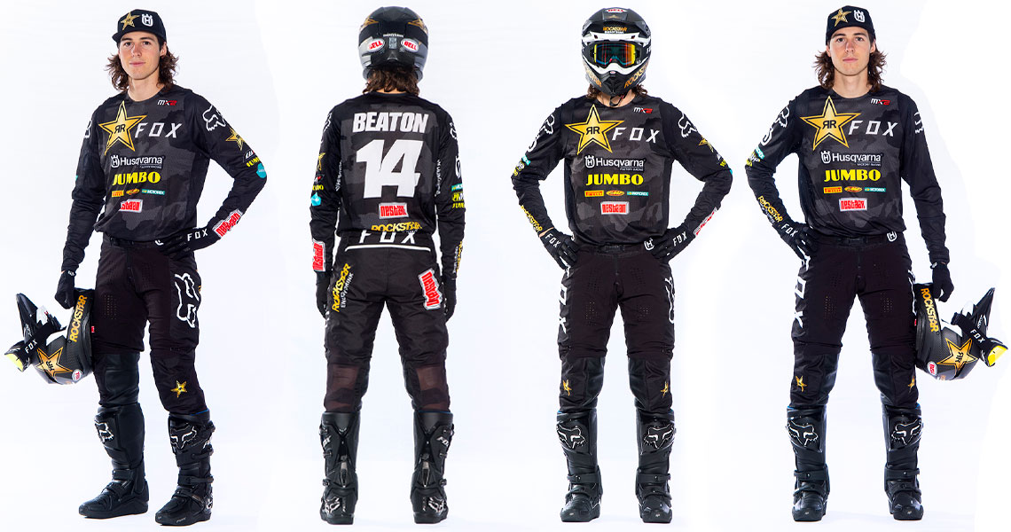 Jed Beaton Fox Racing Bell Helmets