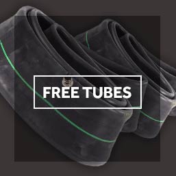 Free tubes with tyres
