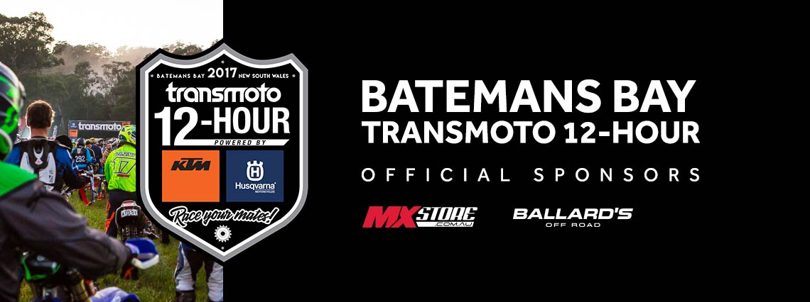 Transmoto 12-Hour Batemans Bay Official Sponsors