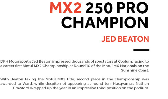 MX2 Champion Jed Beaton