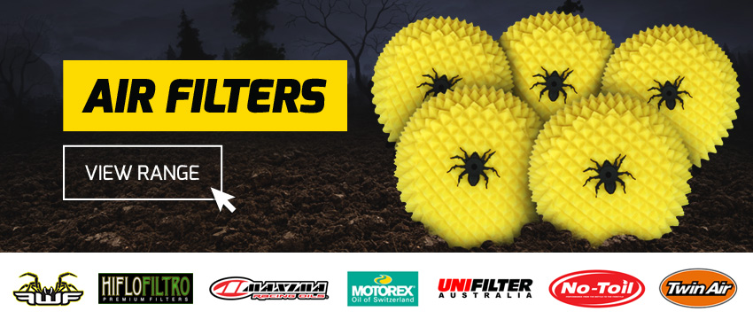 View MXstore's range of dirt bike air filters