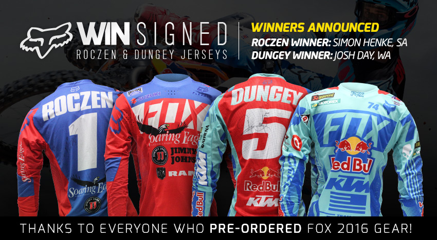 Fox jersey giveaway closed