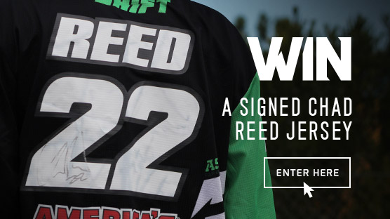 Win chad reed signed jersey