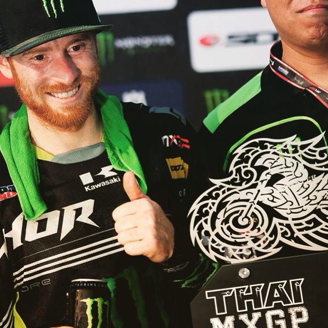 Villo with his first MXGP win