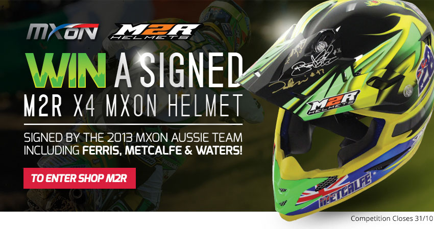 Win a signed MXoN M2R helmet