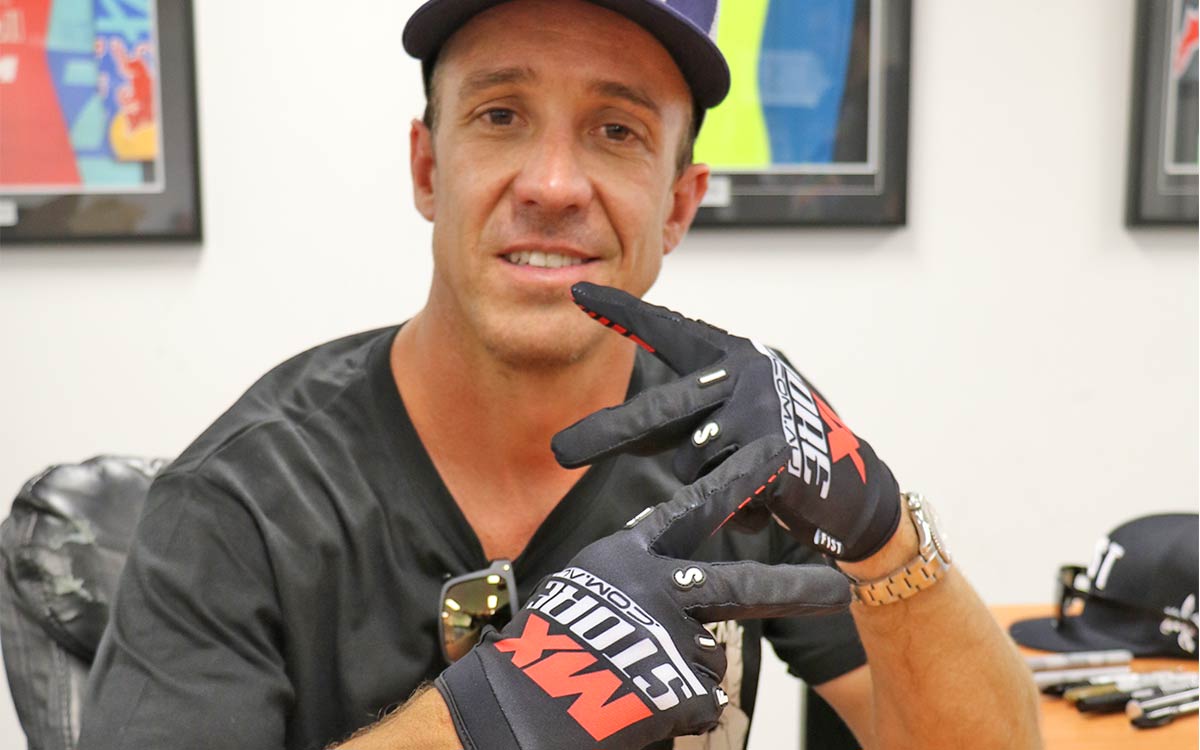 Robbie Maddison with MXstore Gloves