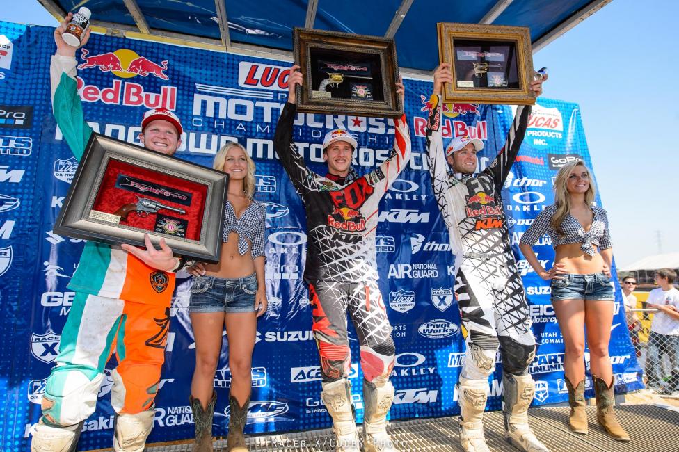 Hangtown 450 Podium