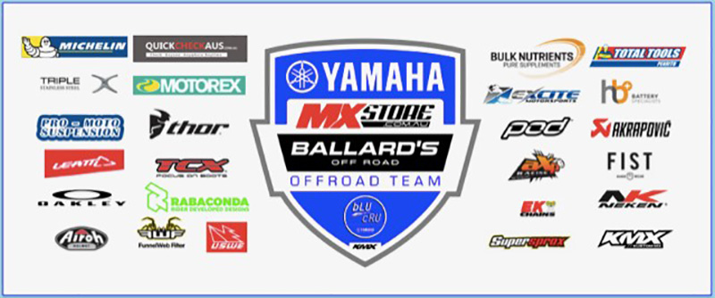 MXstore Ballards Yamaha Off-Road Team